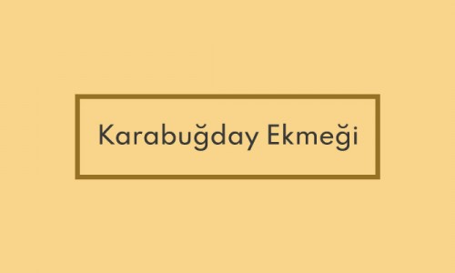 Karabuğday Ekmeği