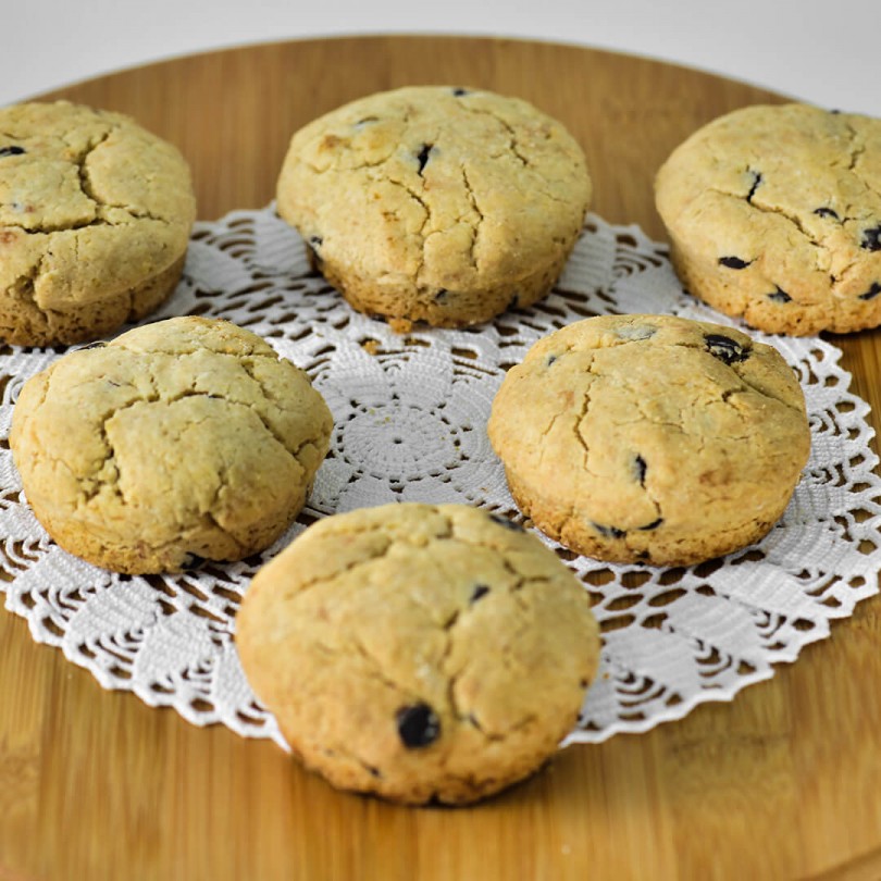 Glutensiz Çikolata Parçacıklı Kurabiye 