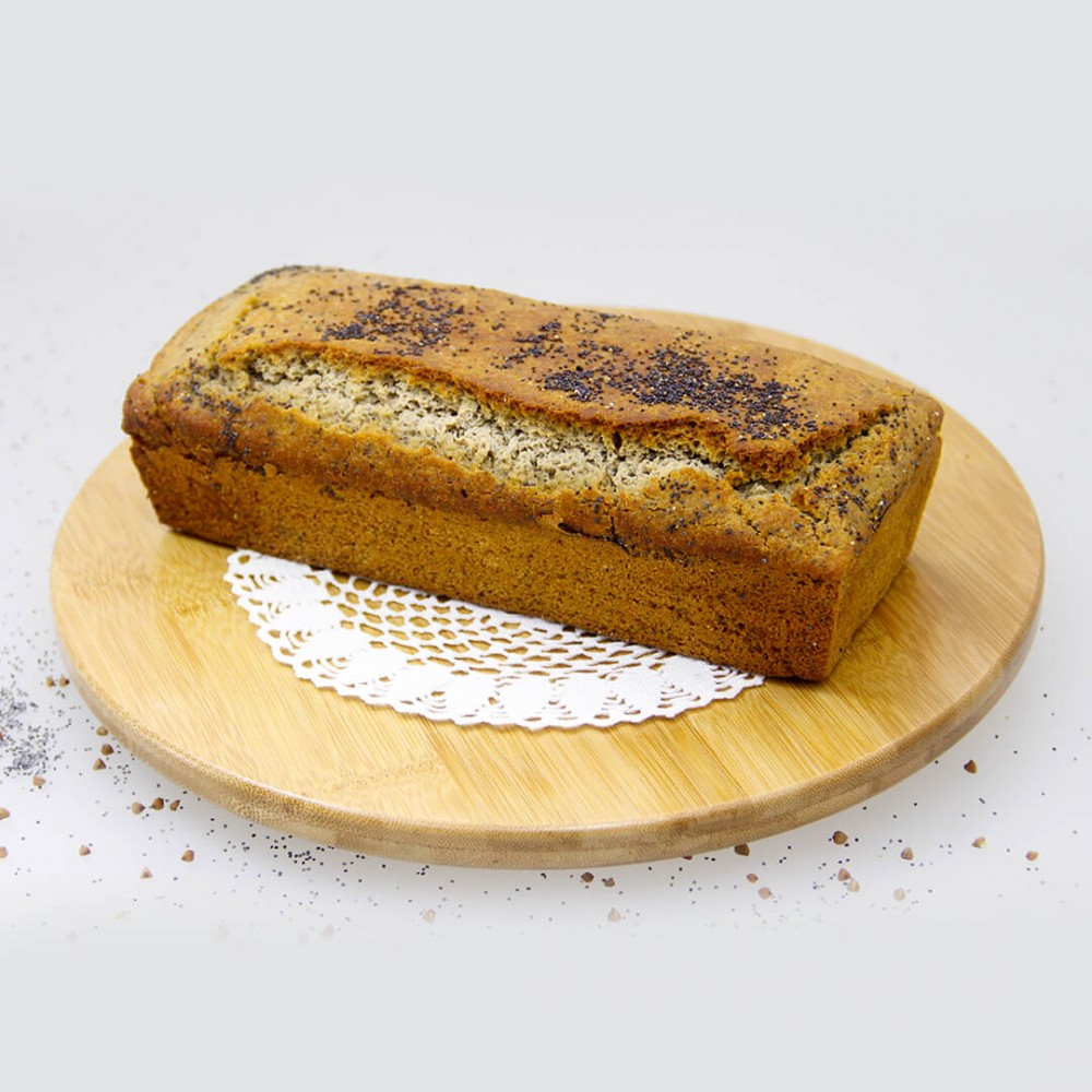Glutensiz Ekmek Baton Haşhaşlı Karabuğday Ekmeği